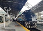 Tri-Rail train with an F40PH-3 at Miami Airport Station 